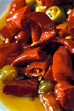 marinated peppers